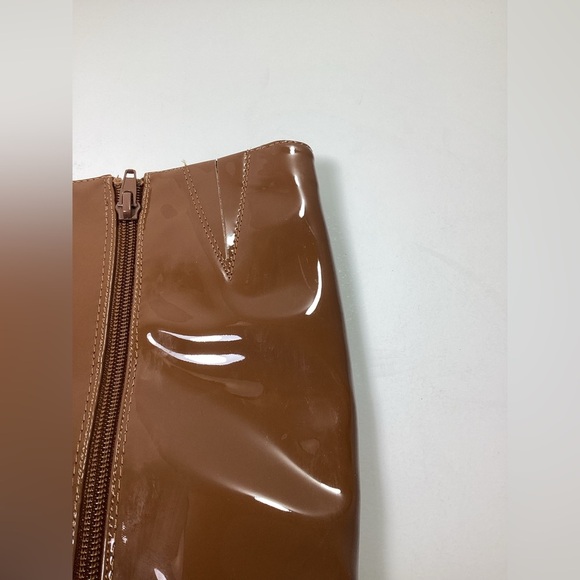 I.N.C. ~ “Rajel” Cognac Patent Leather Boots ~ 8.5M - Picture 6 of 8